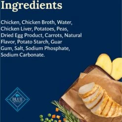 Blue Buffalo Delectables Chicken Dinner Natural Wet Dog Food 3-oz Pouch, Case Of 24 -Cozy Paws 992806 PT4. AC SS1800 V1699023078