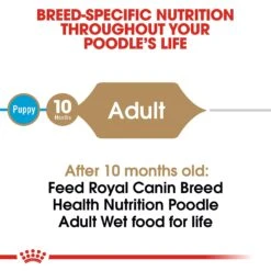 Royal Canin Breed Health Nutrition Poodle Adult Loaf In Sauce Canned Dog Food -Cozy Paws 99667 PT3. AC SS1800 V1592562056